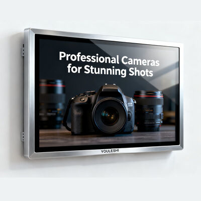 ซื้อ 50 นิ้ว ทนทาน สร้าง HD ภาพถ่าย ภาพป้ายดิจิตอลติดผนังกับ Android / Windows OS online manufacture