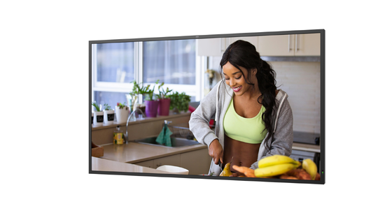 comprar TV para exteriores de 55 pulgadas con 3000 nits y clasificación IP66 para señalización digital de alto brillo legible a la luz del sol online manufacture