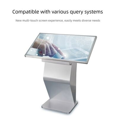 43 Inch HD K Base LCD Digital Signage Screen With Anti Fingerprint IR Touch