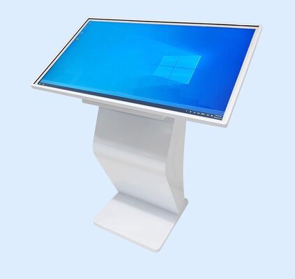 65 Inch Digital Signage 4K UHD LCD IR Interactive Digital Signage For Showroom